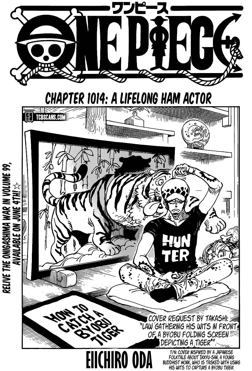 One Piece Chapter 1014 1